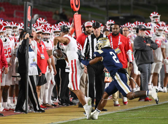 Mater Dei vs St John Bosco CIF Southern Section D1 Final November 24, 2023 Photo-Heston Quan06